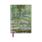 Claude Monet Bridge over a Pond of water - Foiled Journal