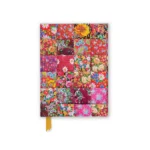 Floral Patchwork Quilt Journal - Foiled Journal