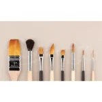 Rosemary Brush SET 40. BEGINNER Watercolors and Acyclic