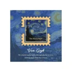 Metal Art Stamp Bookmark starry night