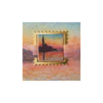 Metal Art Stamp Bookmark Thames Sunset