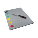 Grey Pad disposable palette Rectangular Model 28 x 40.5 cm - Newwave - Image 2
