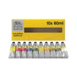 Winsor & Newton - Set of Acrylic paints Galeria 10 x 60 ml