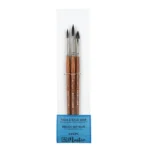 Artikon Master - Set of watercolor brushes Master 3 pcs