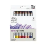 Winsor & Newton - coloured pencils WN Collection set of 24 pcs in a metal box