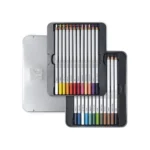 Winsor & Newton - coloured pencils WN Collection set of 24 pcs in a metal box - Image 3